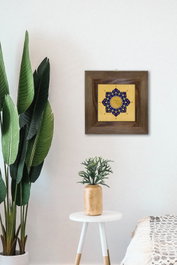 Wallity Artvessakaro45 Cuadro Decorativo enmarcado Multicolor